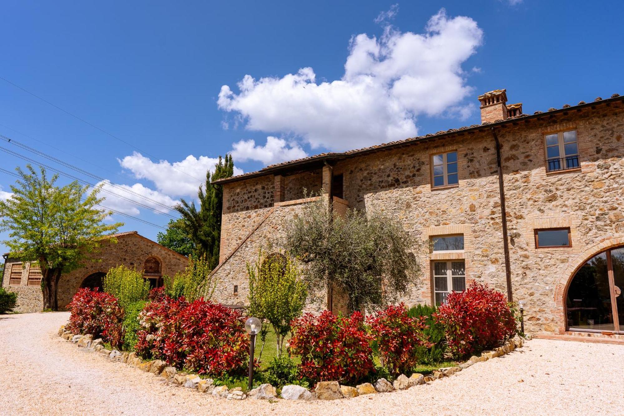 Villa Le Beringhe - Wine Pool & Relax Colle di Val d'Elsa Exterior foto